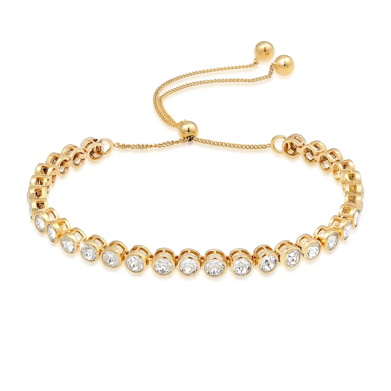Tennisarmband | Mit Kristallen von Swarovski® (Weiß)