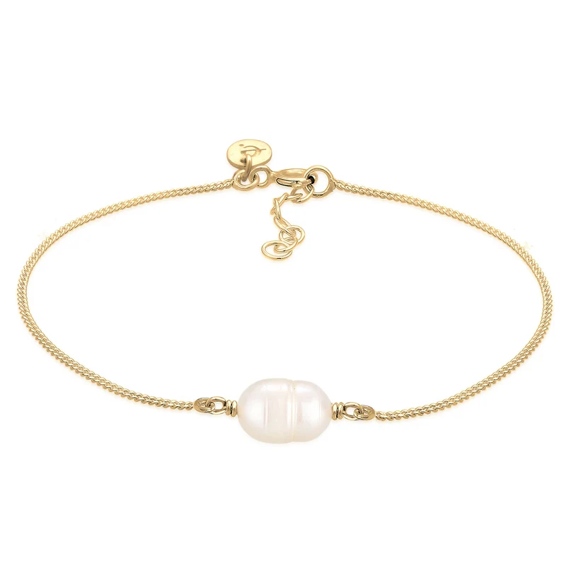 Armband Silikon Ball | Süßwasserzuchtperle
