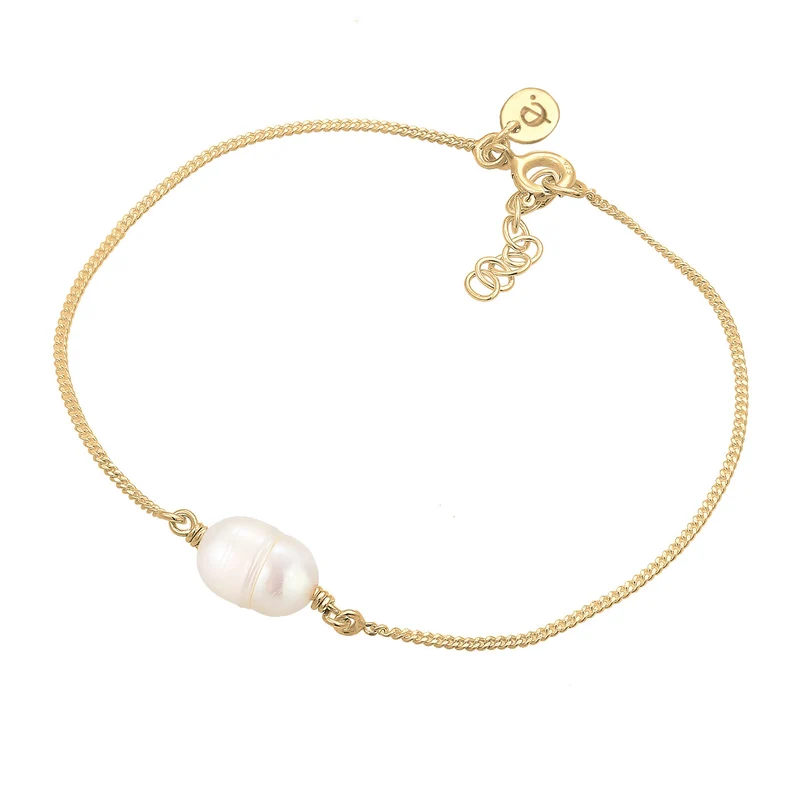 Armband Silikon Ball | Süßwasserzuchtperle