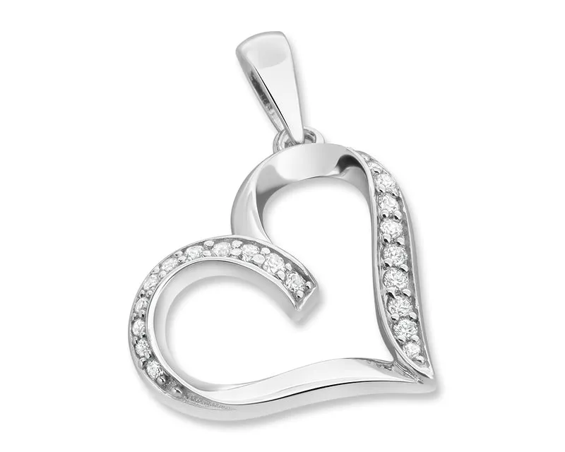 HERZANHÄNGER, SILBERSCHMUCK, ANHÄNGER SILBER, JUWELIER, HERZ