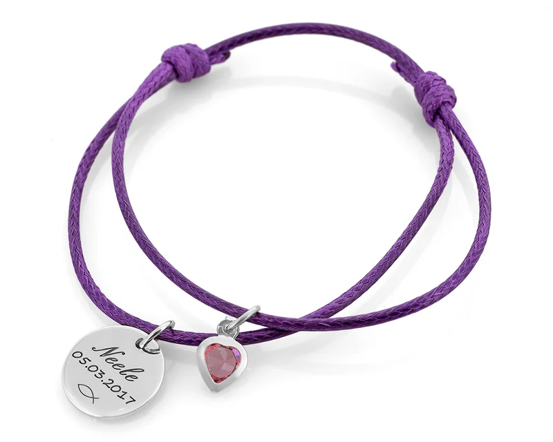 TAUFSCHMUCK MÄDCHEN GRAVUR KINDER ARMBAND TAUFE EINSCHULUNG KOMMUNION