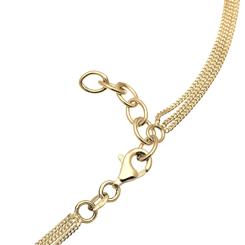 Layer-Halskette Astro | Mit Kristallen von Swarovski® (Weiß)