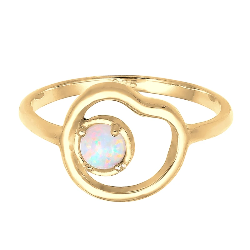 Ring | Opal ( Weiß )