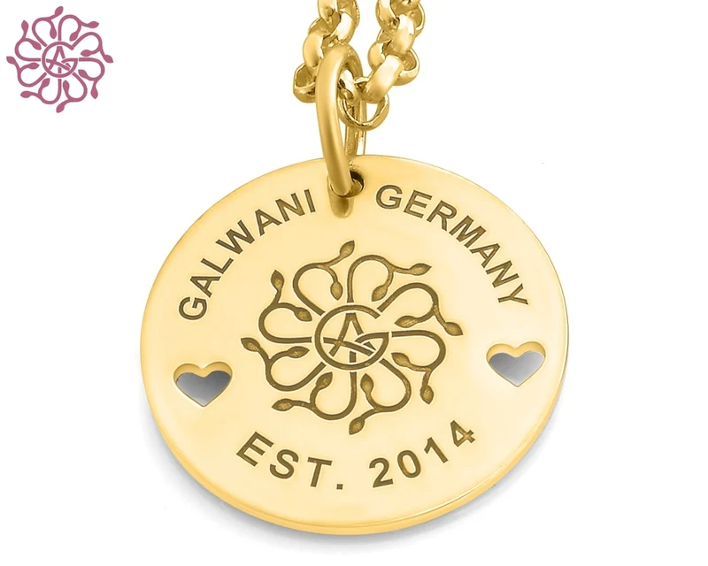 DAMENSCHMUCK GOLD, GALWANI KETTE, DESIGNER SCHMUCK, TRENDSCHMUCK