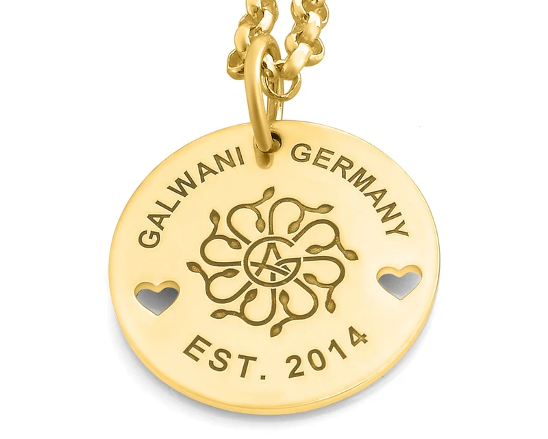DAMENSCHMUCK GOLD, GALWANI KETTE, DESIGNER SCHMUCK, TRENDSCHMUCK