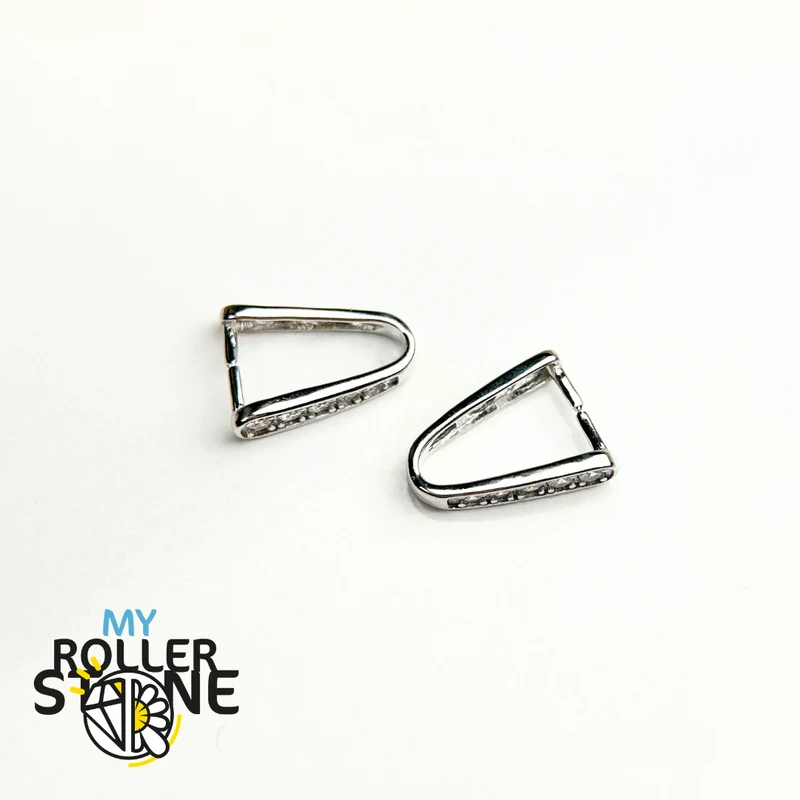 925 Silberöse mit Zirkon