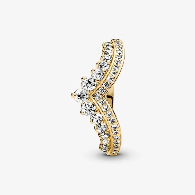 Gold Timeless Wish Tiara Ring, Size 52