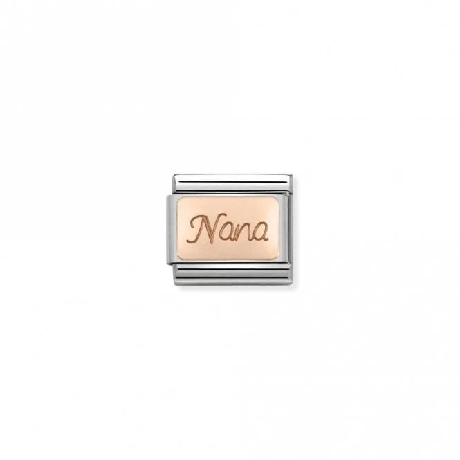 Classic Rose Gold Nana Friends & Family Charms