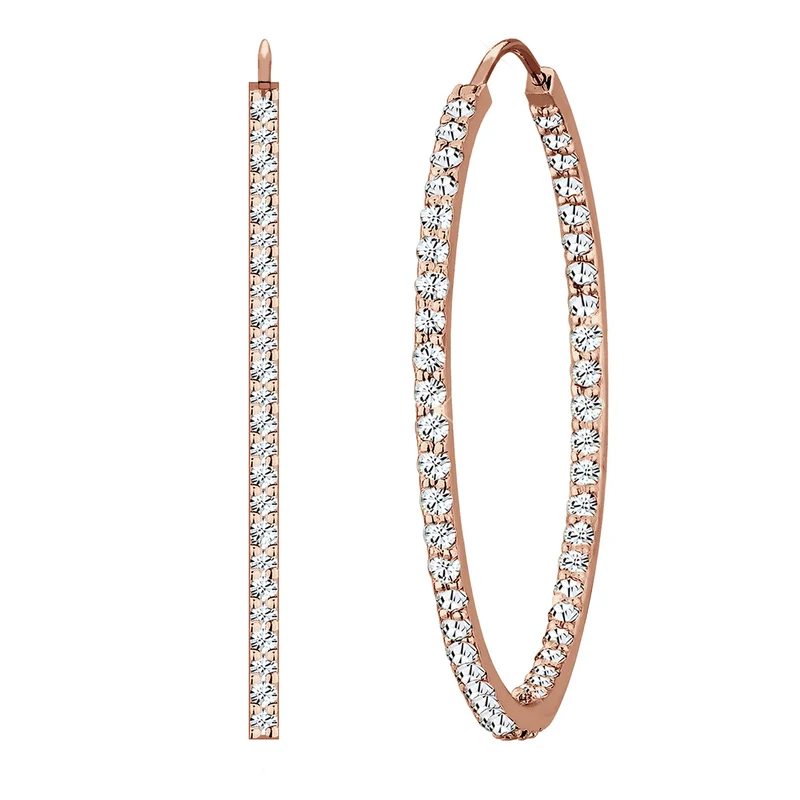 Creole | Mit Kristallen von Swarovski® (Weiß)