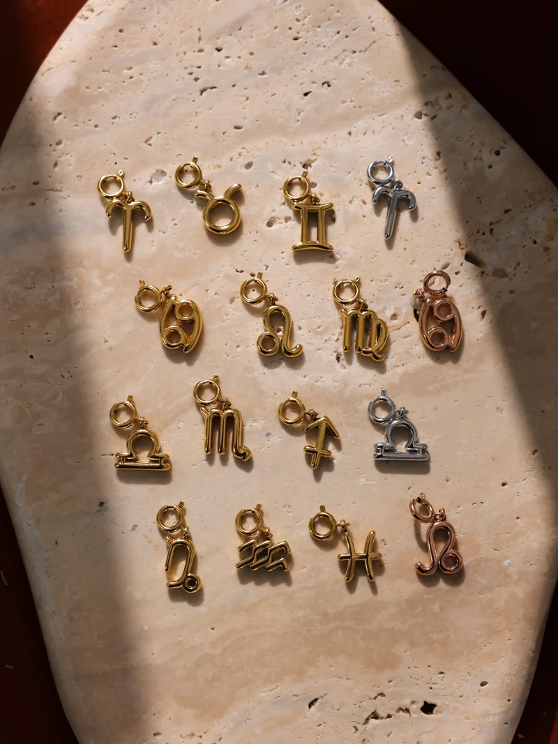 Classic Zodiac Ketten-Charm - Taurus