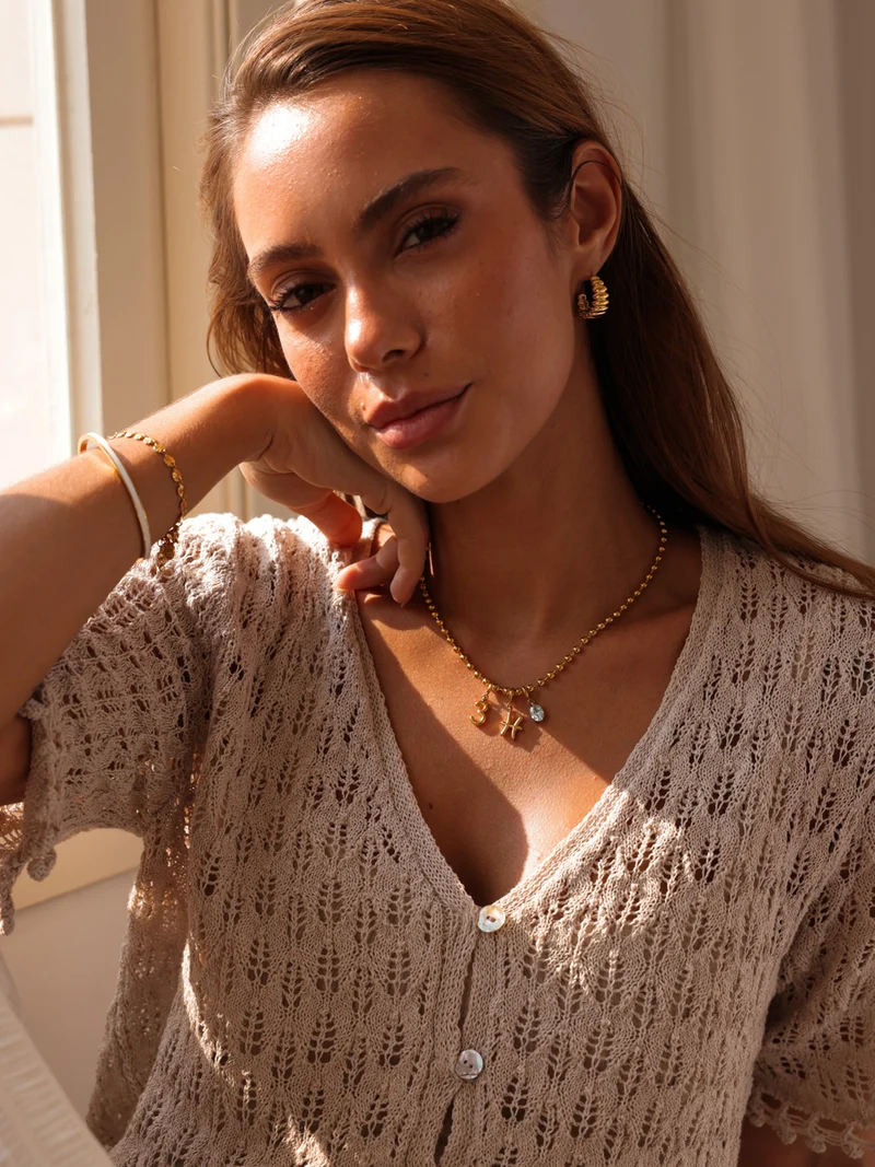 Classic Zodiac Ketten-Charm - Pisces