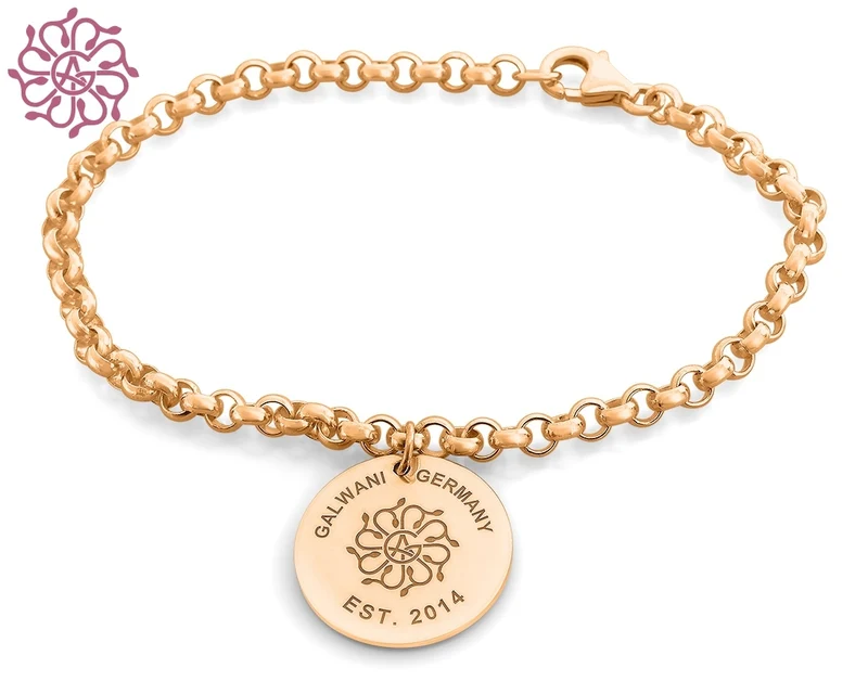 GALWANI ARMBAND ROSÉ VERGOLDET, DESIGNER SCHMUCK, DAMENARMBAND