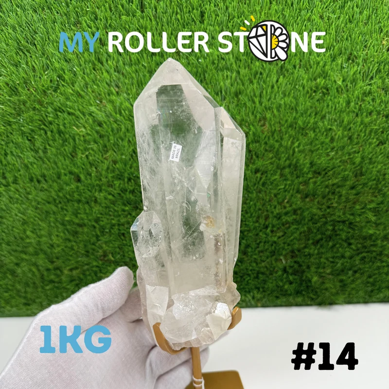 Bergkristall auf Träger #14