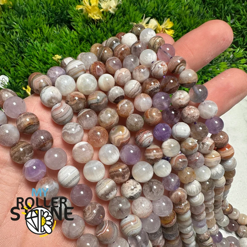 3A Achatisierte Amethystperle