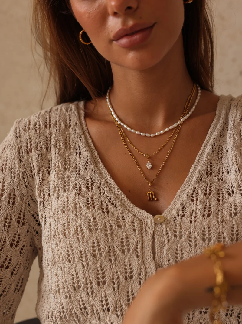 Classic Zodiac Ketten-Charm - Scorpio