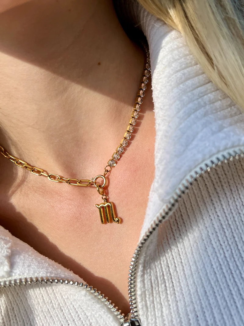 Classic Zodiac Ketten-Charm - Scorpio