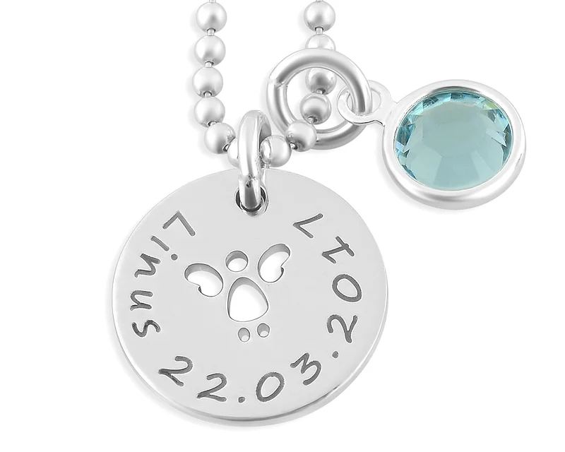TAUFKETTE MIT GRAVUR 925 SILBER TAUFSCHMUCK SCHUTZENGEL, NAMENSKETTE GEBURT