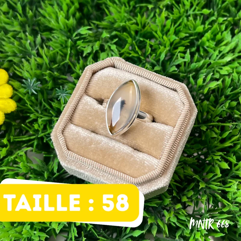 925 Silber Ring Montana Achat #MNTR 668