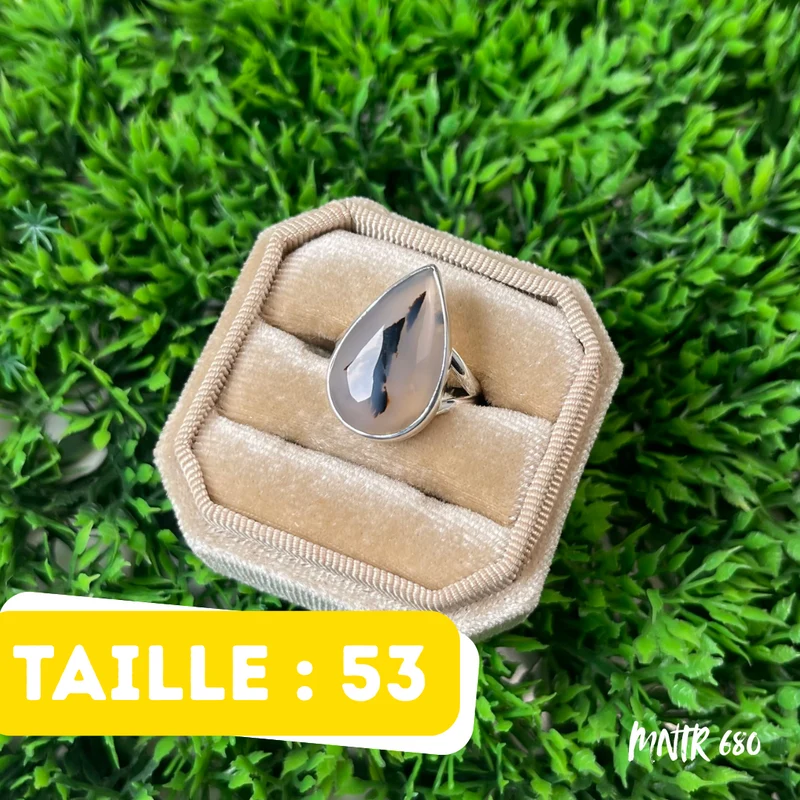 925 Silber Ring Montana Achat #MNTR 680