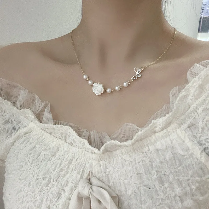 Vintage Schlüsselbeinkette