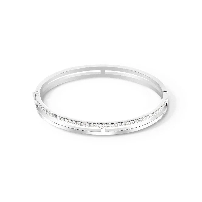 Eternity Unity Bangle in Silver