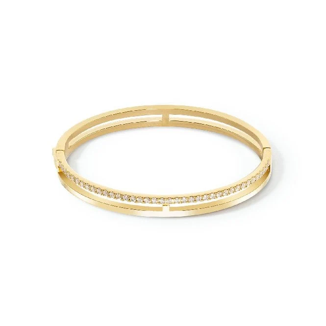Eternity Unity Bangle in Gold