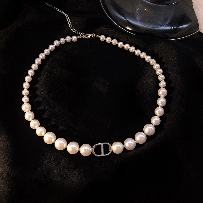 Luxuriöse Vintage Perlenkette