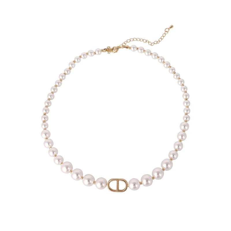 Luxuriöse Vintage Perlenkette