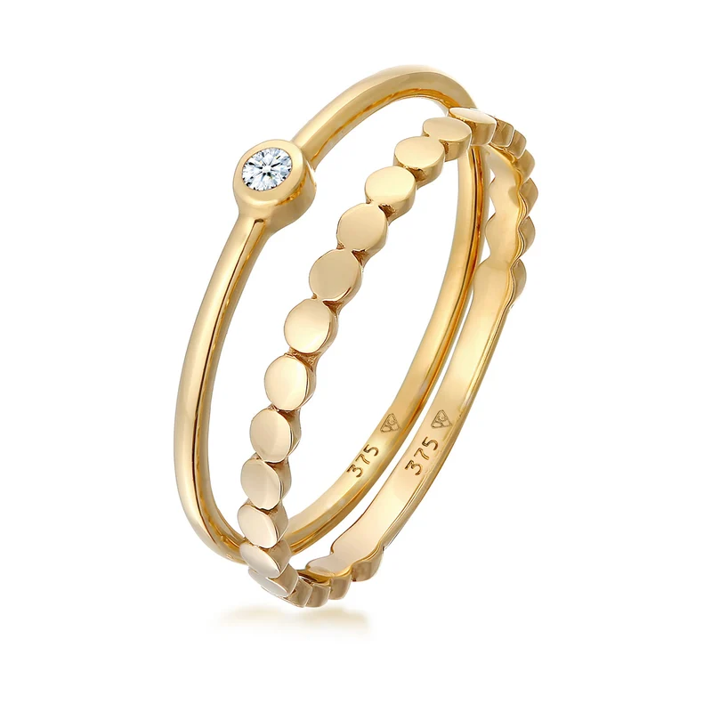 Ring-Set Solitär | Diamant (0,3 ct.)