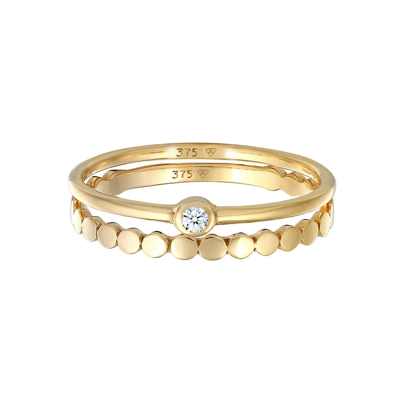 Ring-Set Solitär | Diamant (0,3 ct.)