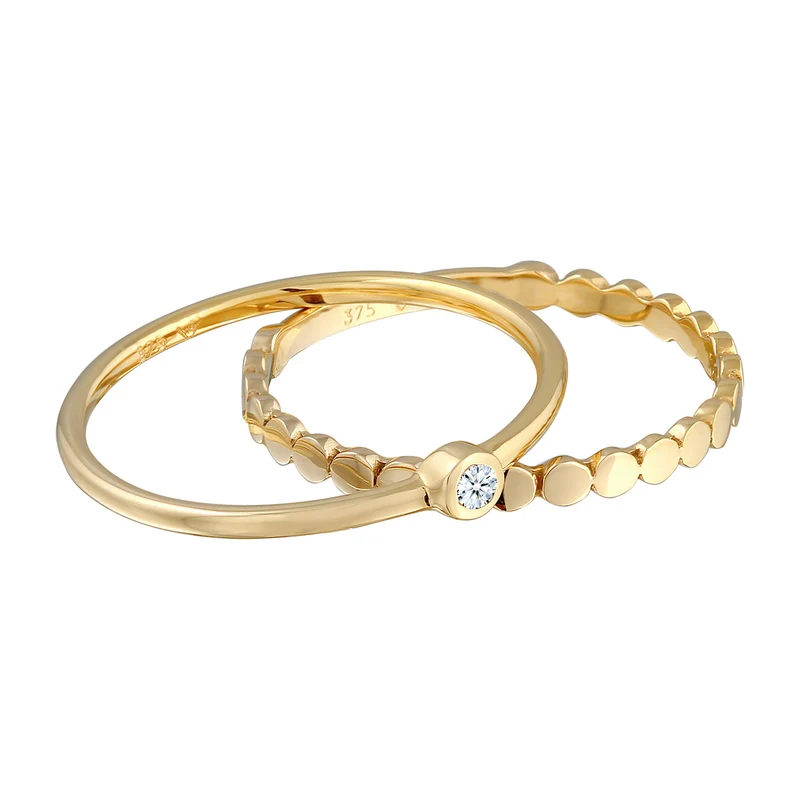 Ring-Set Solitär | Diamant (0,3 ct.)