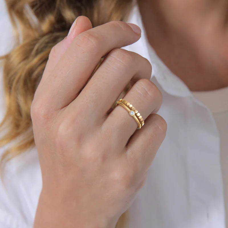Ring-Set Solitär | Diamant (0,3 ct.)