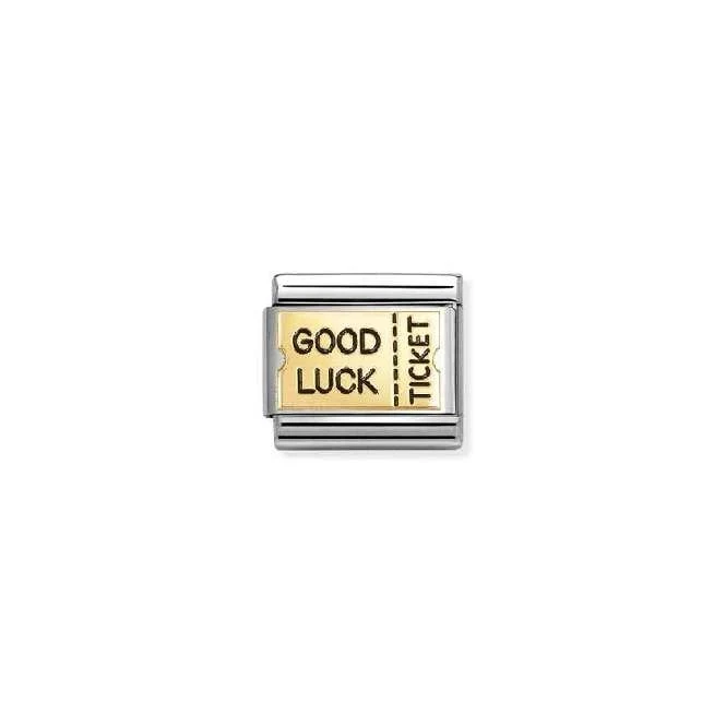 Classic Gold and Enamel Fortune Card Love & Hearts Charms