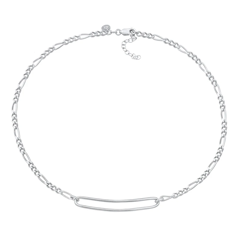 Figaro Glied Oval Trend 925 Silber