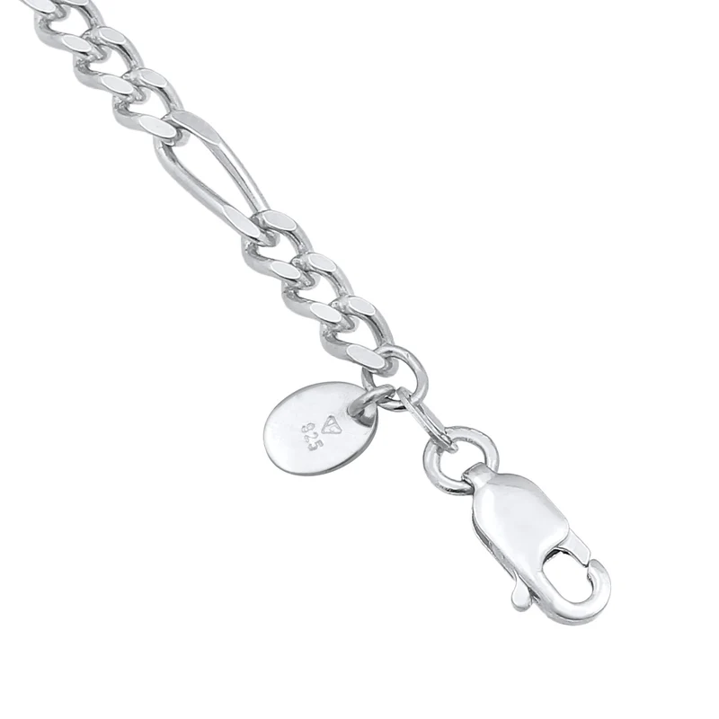 Figaro Glied Oval Trend 925 Silber