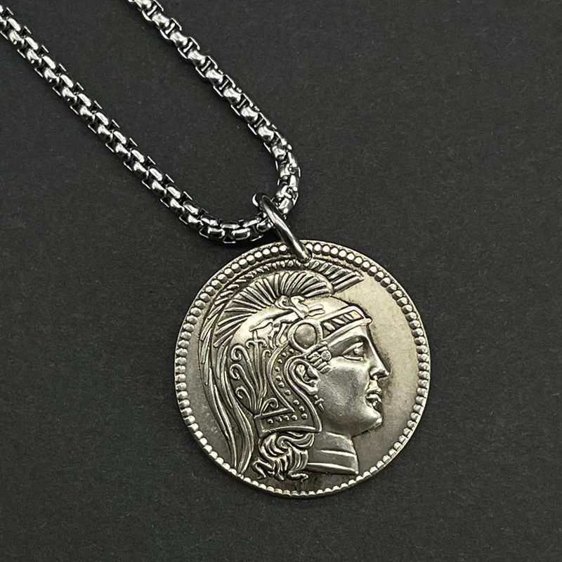 Vintage Münzkette