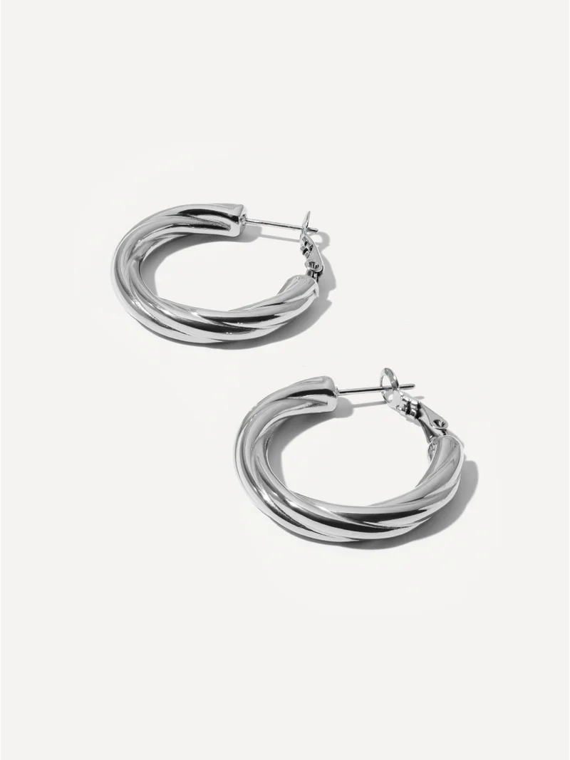Spiral Hoop Ohrringe
