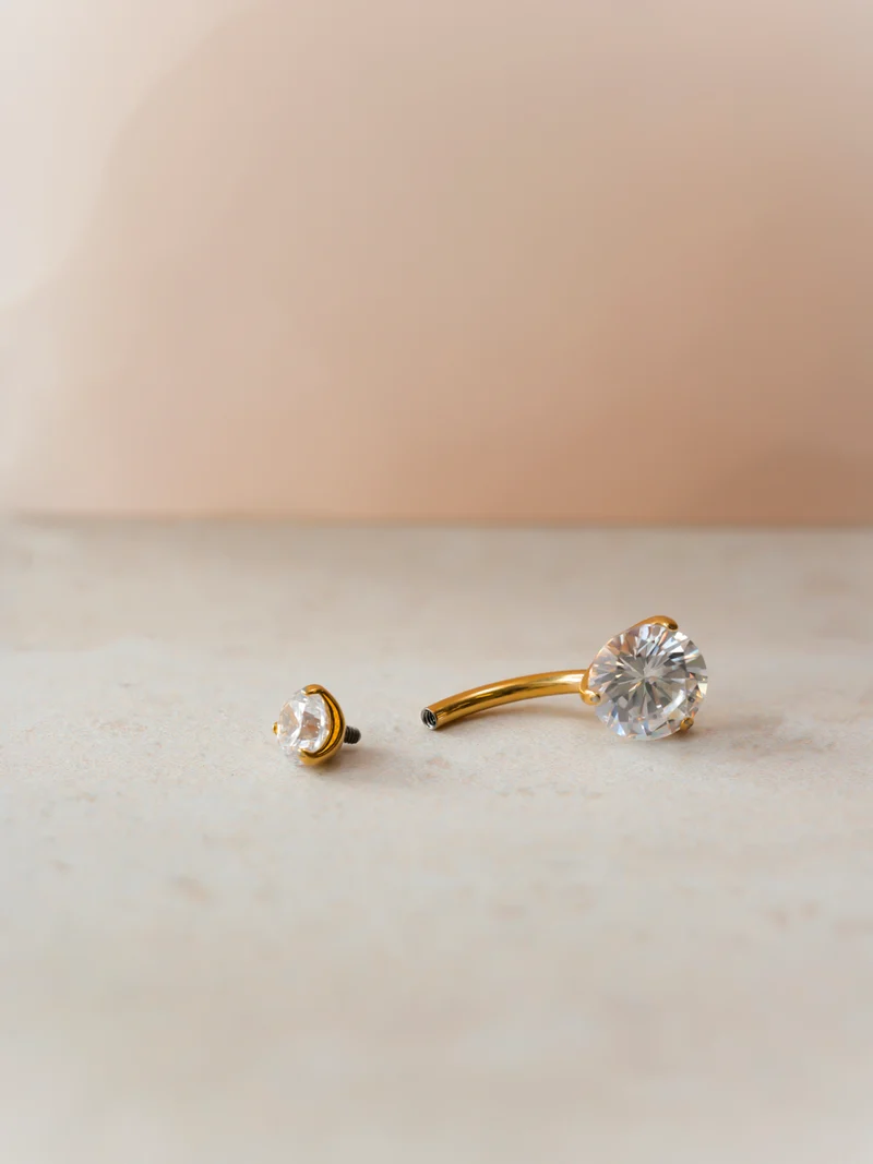 Pure Stardust Titan Bauchnabelpiercing