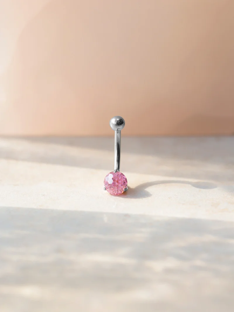 Ethereal Spark Pink Titan Bauchnabelpiercing