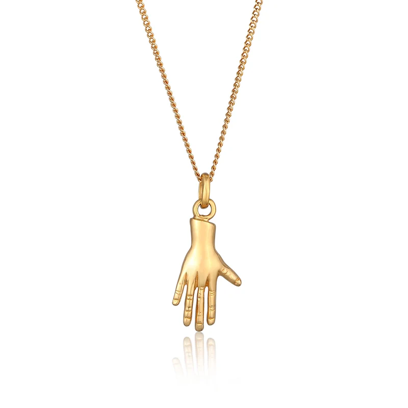 Halskette Hand