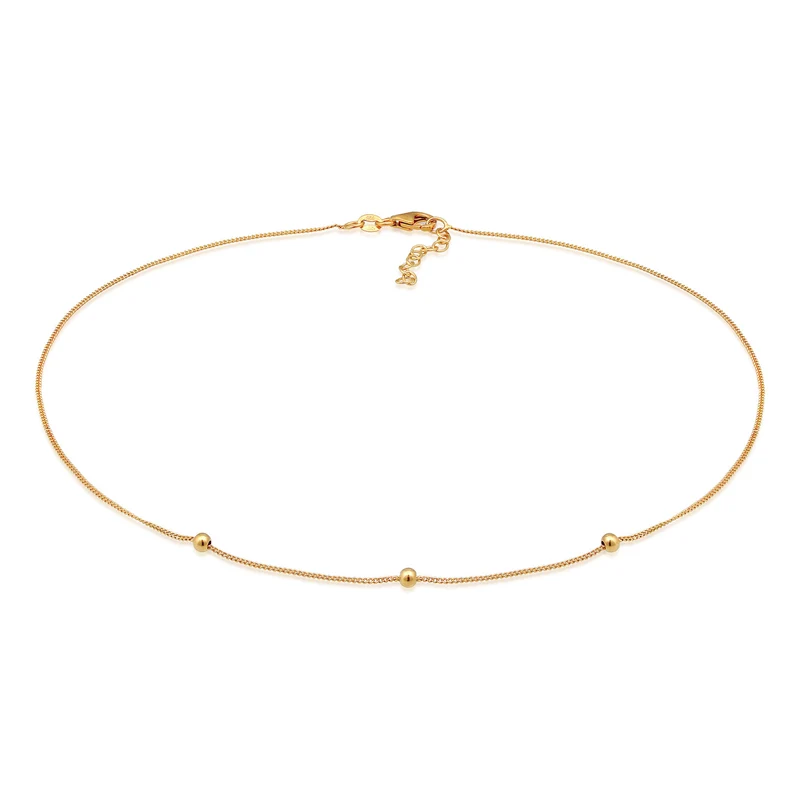 Choker Silberkugeln