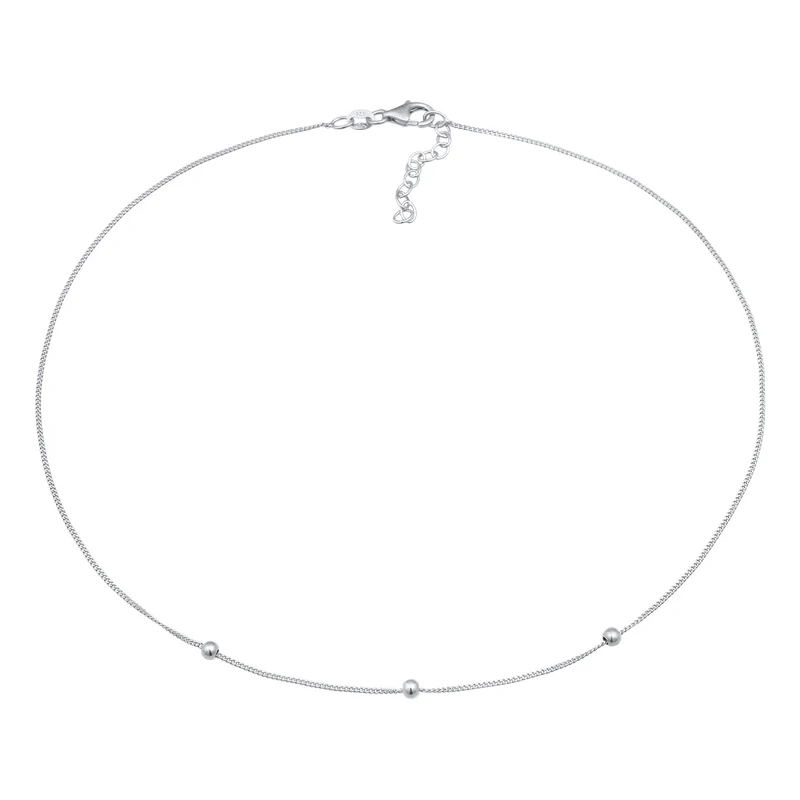Choker Silberkugeln