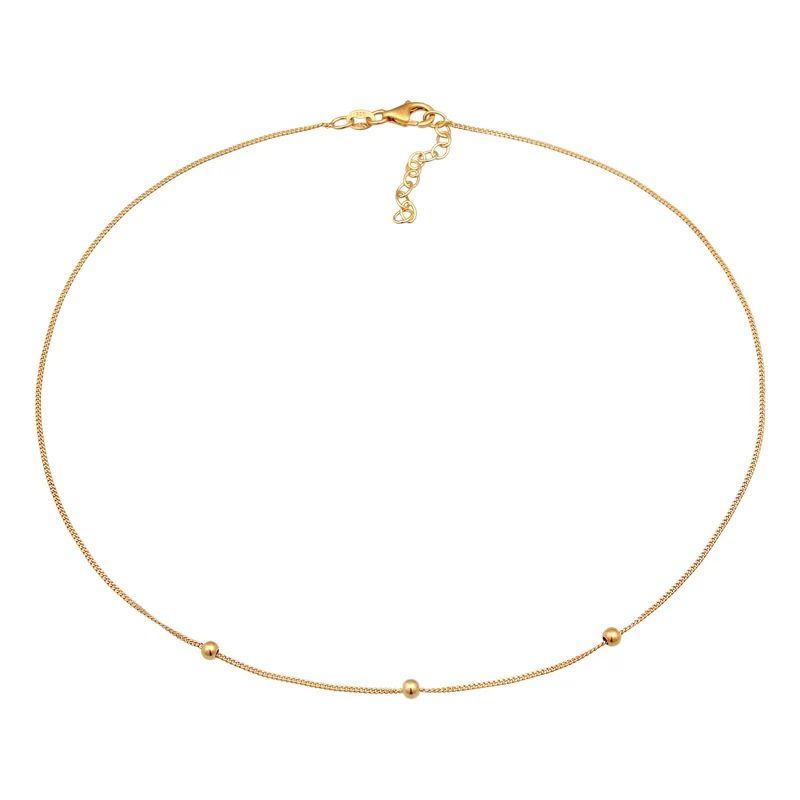 Choker Silberkugeln