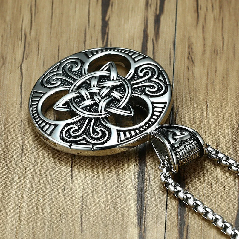 Vintage Konzentrische Knoten Halskette