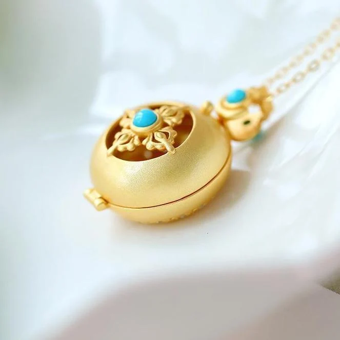 Vintage-Design-Schmuck-Halskette