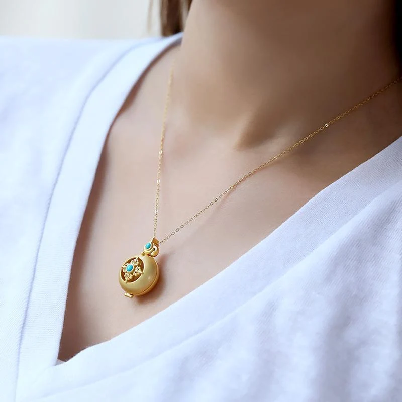 Vintage-Design-Schmuck-Halskette