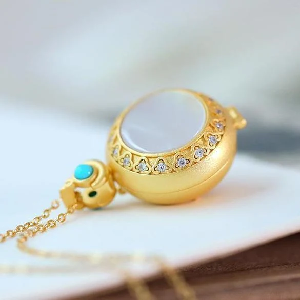 Vintage-Design-Schmuck-Halskette