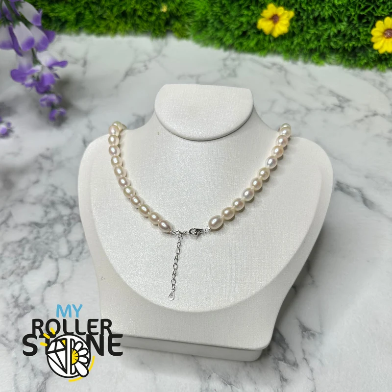 Diva 925 Silber Zuchtperlenkette