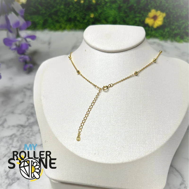 Halskette mit Zuchtperle 925 Silber (Gold oder Silber)