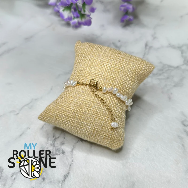925 Silber Barock-Zuchtperlenarmband